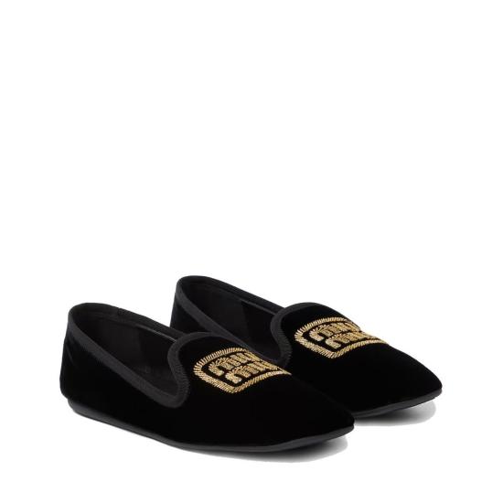  미우미우 플랫 슈즈 MI 8992012239060 BLACK - MIU MIU