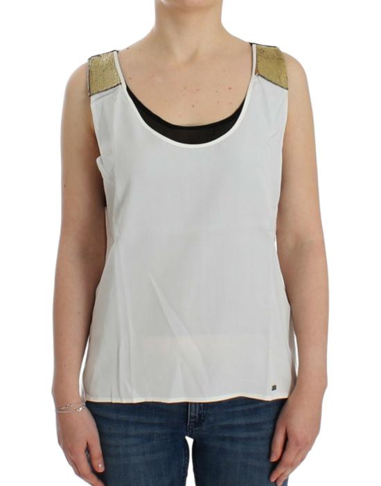  커스텀네셔널 민소매 티셔츠 SIG12533 WHITE