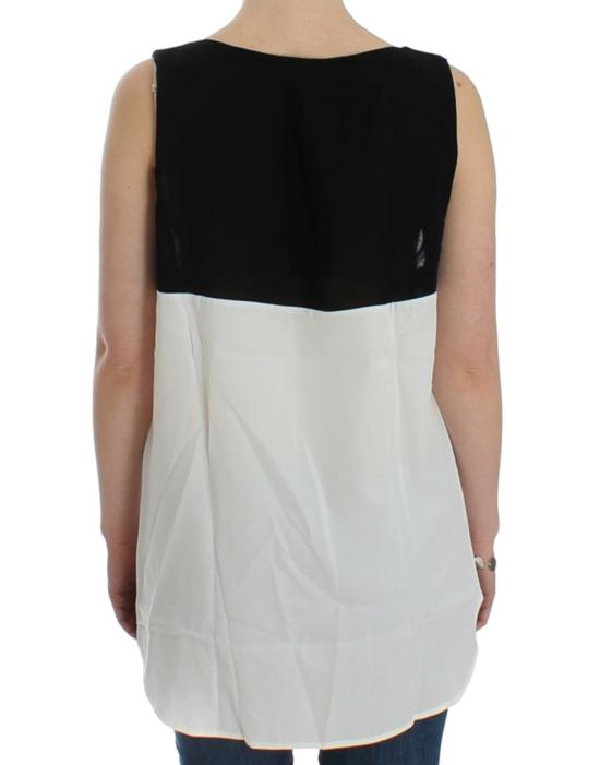  커스텀네셔널 민소매 티셔츠 SIG12533 WHITE - COSTUME NATIONAL