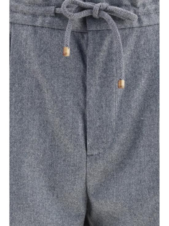 26FW 브루넬로 쿠치넬리 팬츠 ME226E1710 C003 GRAY - BRUNELLO CUCINELLI