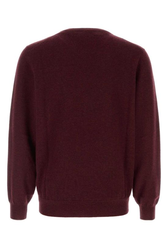 26FW 브루넬로 쿠치넬리 캐시미어 니트 M2200100 CNU36 BURGUNDY - BRUNELLO CUCINELLI