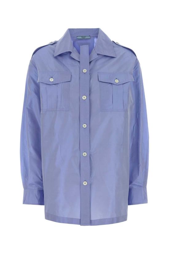 26SS 프라다 셔츠 P495ISOOO120M F0237 BLUE