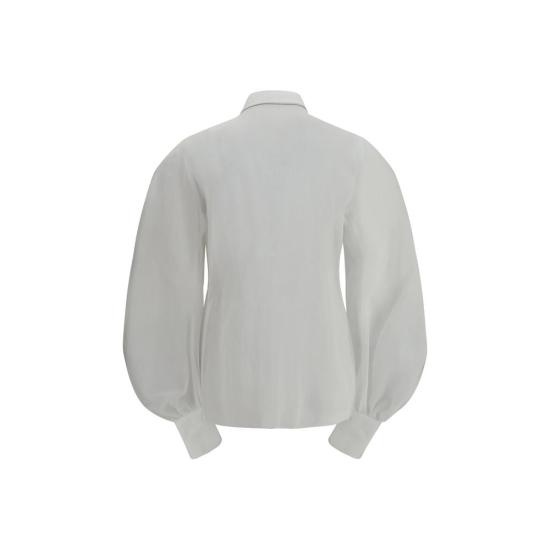 26SS 브루넬로 쿠치넬리 블라우스 BRM0F91NL706C100BB WHITE - BRUNELLO CUCINELLI