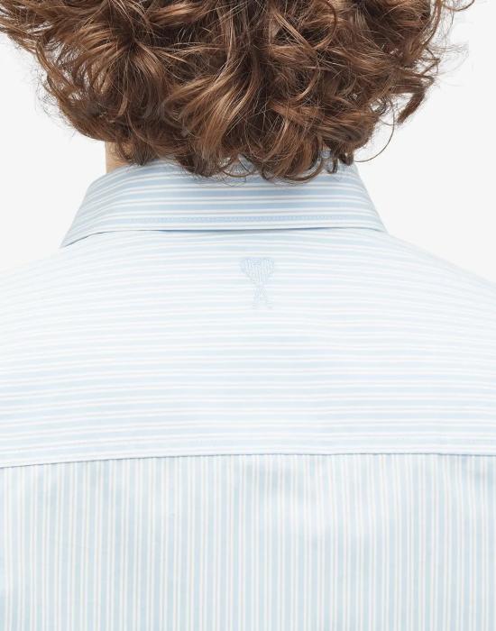 26SS 아미 셔츠 USH116CO00664841 BLUE - AMI