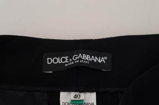  돌체앤가바나 스트레이트 팬츠 PAN74213 BLACK - DOLCE & GABBANA
