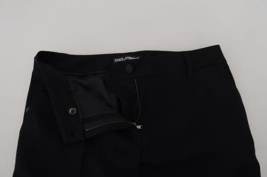  돌체앤가바나 스트레이트 팬츠 PAN74213 BLACK - DOLCE & GABBANA