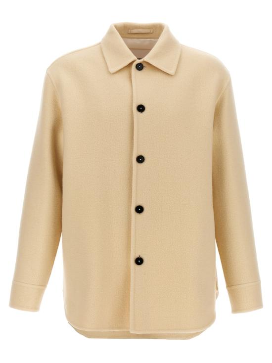  질샌더 코트 JI264828BM BEIGE