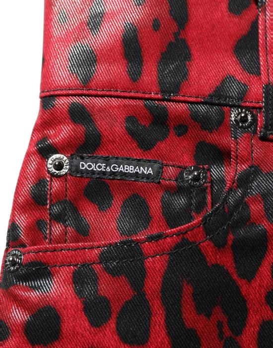  돌체앤가바나 데님 팬츠 PAN76283 RED - DOLCE & GABBANA