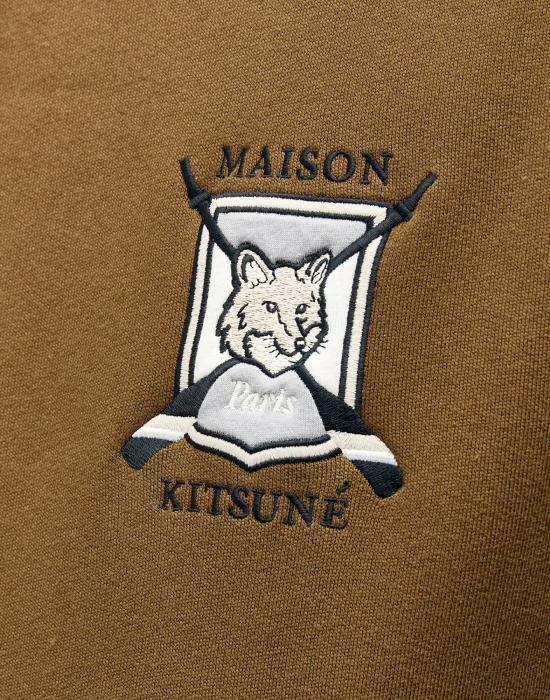 25FW 메종키츠네 후드 티셔츠 LM00709KM0307P360 GREEN - MAISON KITSUNE
