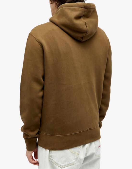 25FW 메종키츠네 후드 티셔츠 LM00709KM0307P360 GREEN - MAISON KITSUNE