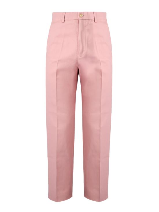  구찌 스트레이트 팬츠 742767ZANWU5838 PINK - GUCCI
