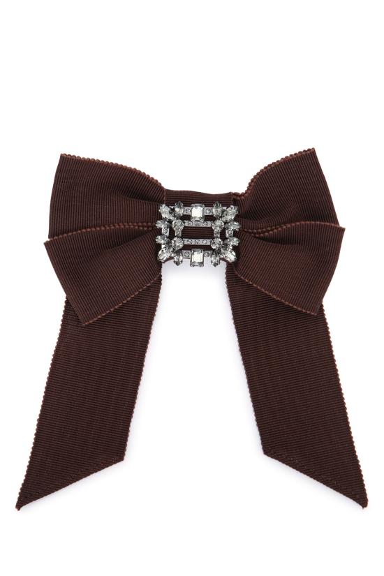 25FW 로저비비에 헤어 액세서리 REWAC360100ARH S601 BROWN