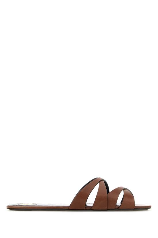 26SS 생로랑 뮬/슬리퍼 859266DWE00 6036 BROWN