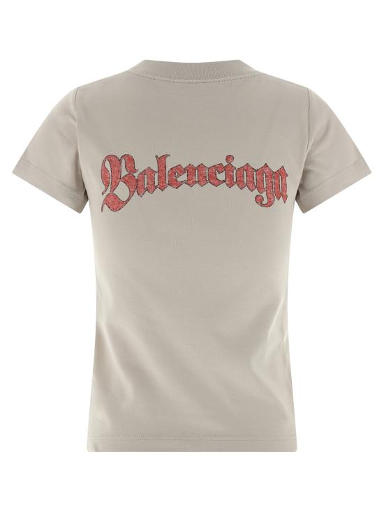 25FW 발렌시아가 폴로 티셔츠 BA321839BM GRAY - BALENCIAGA