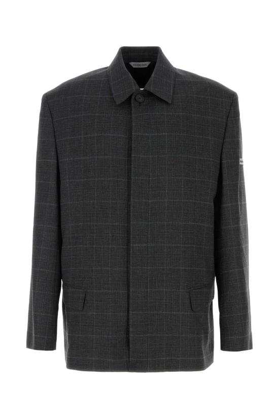 26SS 발렌시아가 자켓 866521TQT08 1441 GRAY