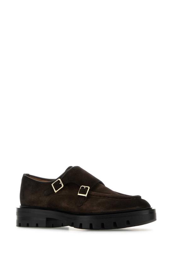 25FW 산토니 플랫 슈즈 WUCU59605NERNHSY T50 BROWN - SANTONI
