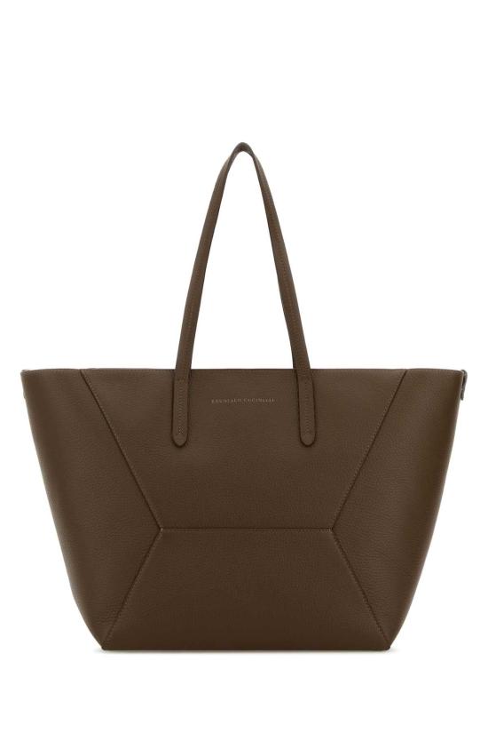 26SS 브루넬로 쿠치넬리 토트백 MBDKD2571 C9357 BROWN