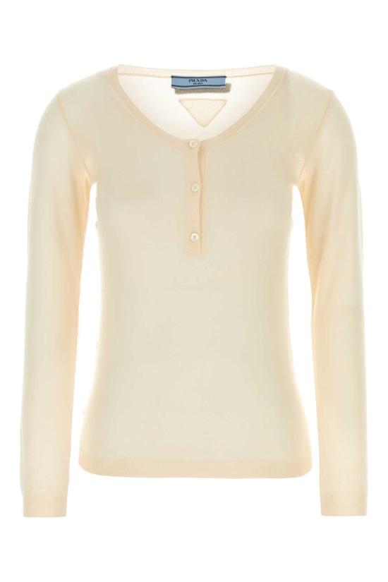  프라다 스웨터 P24D2ZSOOO14OQ F0018 BEIGE