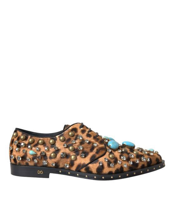  돌체앤가바나 플랫 슈즈 LA11132 BROWN - DOLCE & GABBANA