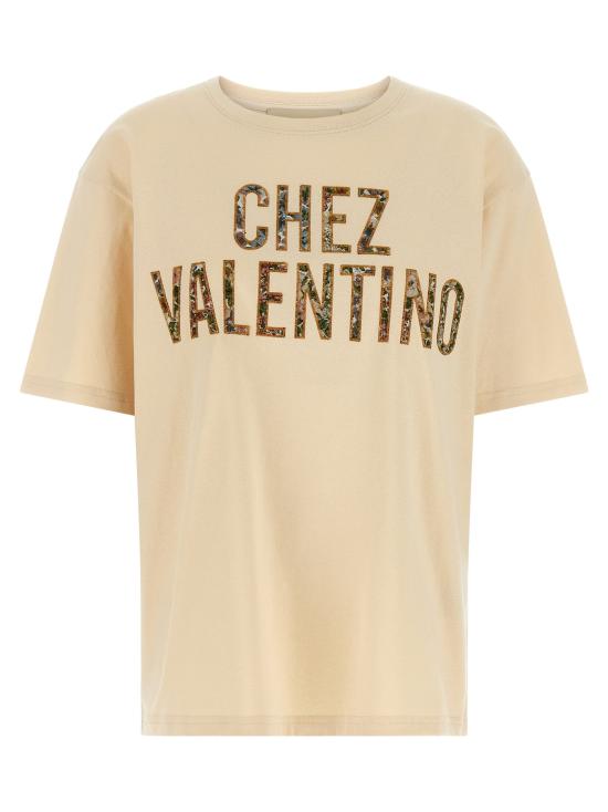 26SS 발렌티노 가라바니 폴로 티셔츠 VA327652BM BEIGE