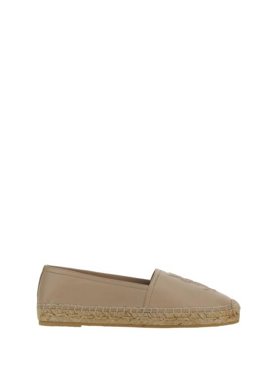 26SS 생로랑 램스킨 모노그램 에스파드리유 458573AAALP 9908 BEIGE