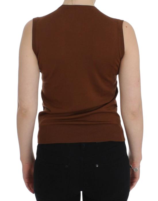  돌체앤가바나 민소매 티셔츠 SIG13245 BROWN - DOLCE & GABBANA