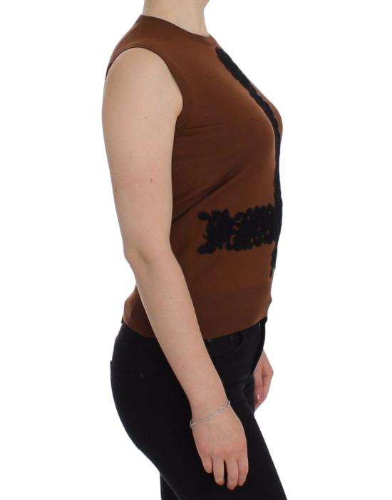  돌체앤가바나 민소매 티셔츠 SIG13245 BROWN - DOLCE & GABBANA