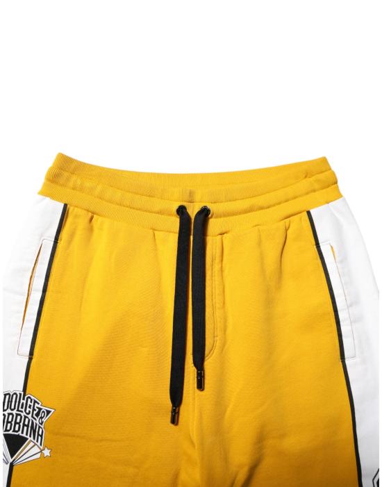  돌체앤가바나 트레이닝/조거 팬츠 PAN76389 YELLOW - DOLCE & GABBANA