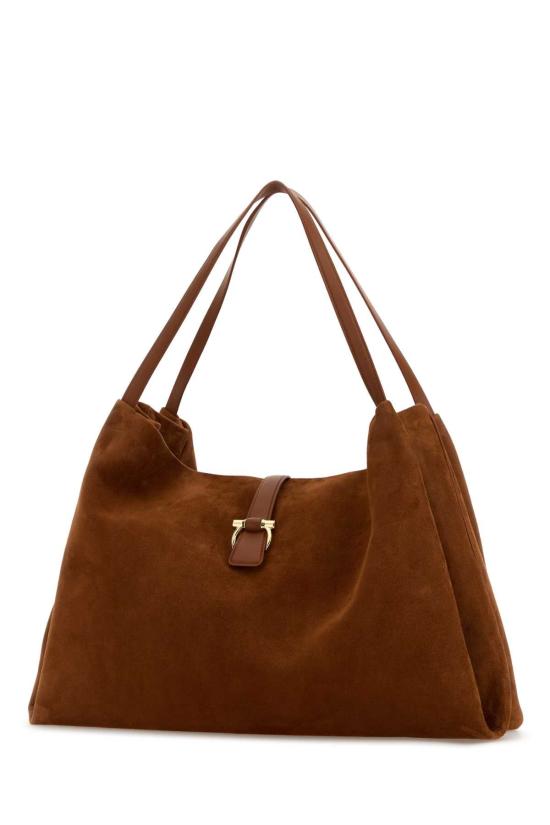 26SS 살바토레 페라가모 숄더백 219805789605 NATURALERST BROWN - SALVATORE FERRAGAMO