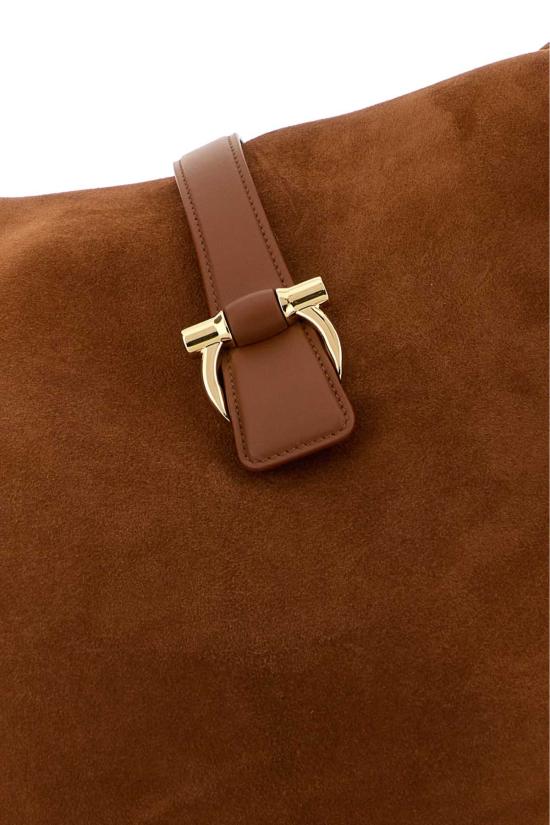 26SS 살바토레 페라가모 숄더백 219805789605 NATURALERST BROWN - SALVATORE FERRAGAMO