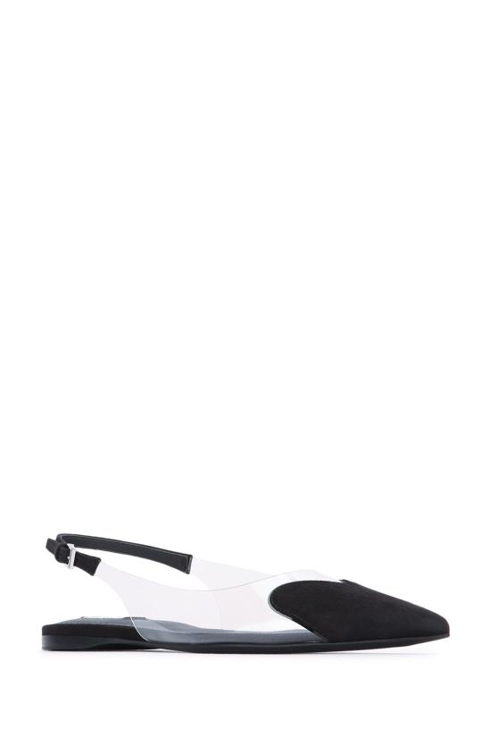  알라이아 플랫 슈즈 AA3E047CK318 999 BLACK - ALAIA