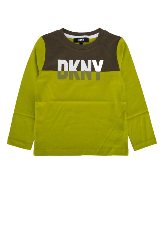  디케이엔와이 긴팔 티셔츠 D25E69 610 GREEN