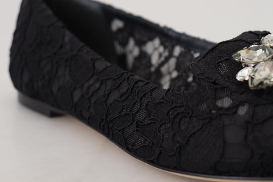  돌체앤가바나 플랫 슈즈 LA10200 BLACK - DOLCE & GABBANA
