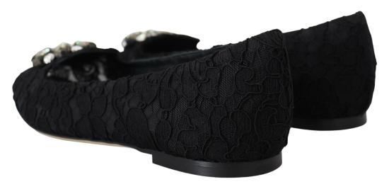  돌체앤가바나 플랫 슈즈 LA10200 BLACK - DOLCE & GABBANA