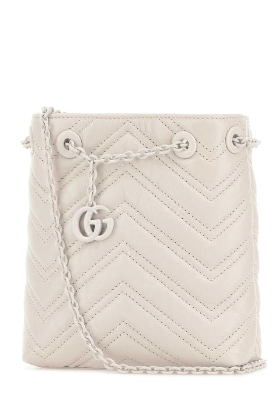 26SS 구찌 GG 마몽 나노 버킷백 856404AAFS1 9540 WHITE - GUCCI