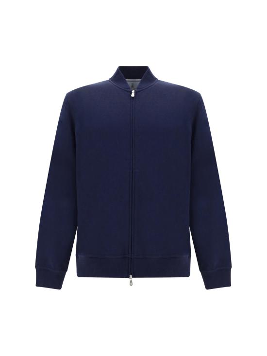  브루넬로 쿠치넬리 긴팔 티셔츠 MM8319072G C1265 NAVY