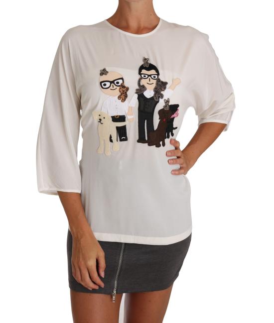  돌체앤가바나 블라우스 TSH2672 WHITE - DOLCE & GABBANA