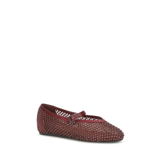 26FW 레실라 플랫 슈즈 LE0189C020MTPPSAS160BB RED - LE SILLA