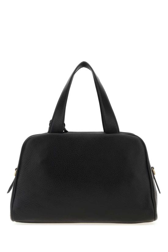  프라다 라지 레더 탑 핸들 백 1BB1482HIK F0002 BLACK - PRADA