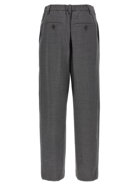  브루넬로 쿠치넬리 스트레이트 팬츠 BR312170BM GRAY - BRUNELLO CUCINELLI