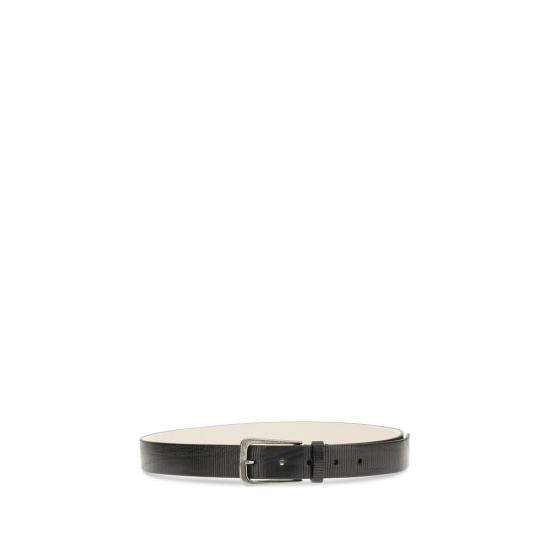  브루넬로 쿠치넬리 벨트 BRM0GUAC33MC101BB BLACK - BRUNELLO CUCINELLI