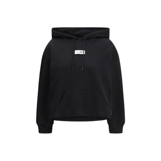 26SS MM6 메종마르지엘라 후드 티셔츠 MMS52GU0235M25025900BB BLACK
