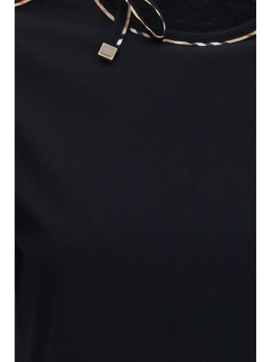 26FW 버버리 폴로 티셔츠 8126134 A1189 BLACK - BURBERRY