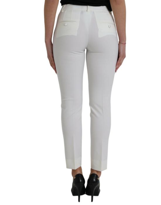  돌체앤가바나 스트레이트 팬츠 PAN75093 WHITE - DOLCE & GABBANA