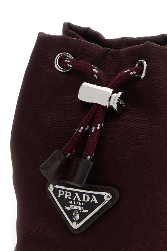 26SS 프라다 키지갑 2TT2022HE1 F0007 BURGUNDY - PRADA