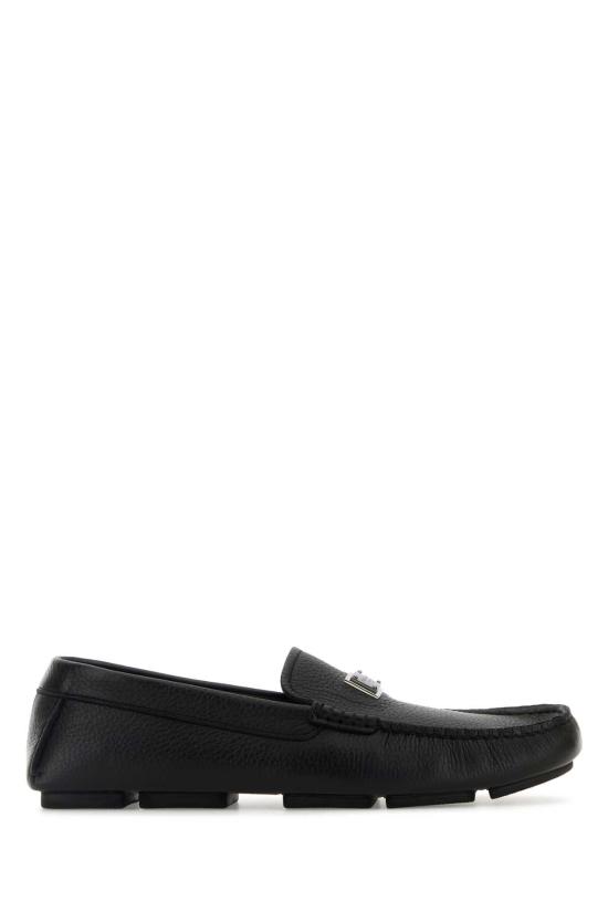 26SS 돌체앤가바나 디어스킨 드라이버 슈즈 A50596A8034 80999 BLACK