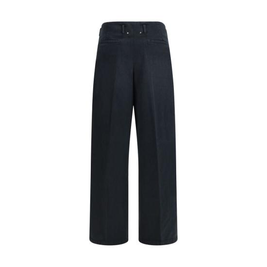 26SS 골든구스 스트레이트 팬츠 GOGWP01203P00234790100BB BLACK - GOLDEN GOOSE