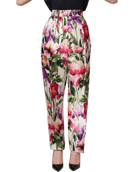  돌체앤가바나 스트레이트 팬츠 PAN77505 MULTICOLOR - DOLCE & GABBANA