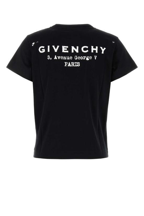26SS 지방시 반팔 티셔츠 BW70FJP75N 001 BLACK - GIVENCHY