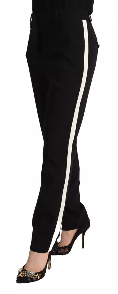  돌체앤가바나 스트레이트 팬츠 PAN72803 BLACK - DOLCE & GABBANA